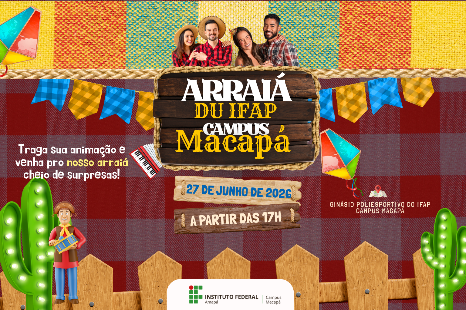 Campus Macapá promove Festa Junina